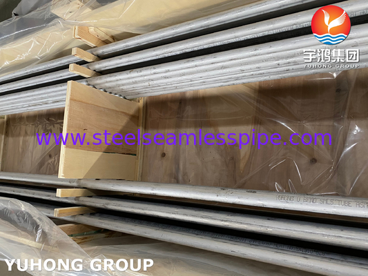أنبوب تبادل حرارة من الفولاذ المقاوم للصدأ ASTM A789 / ASME SA789 S32205