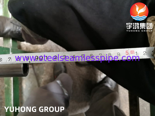 ASME SA213 T9 سبيكة الفولاذ أنبوب U ثنائي بلا مسام لقطن ، مكثف ، تطبيق مبادلة الحرارة