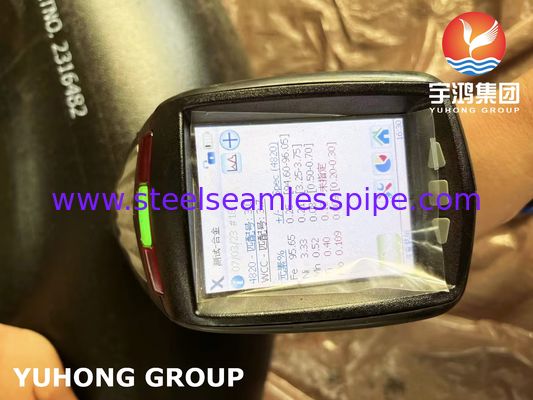ASTM A420 WPL3 الحرارة المنخفضة نصف قطرها الطويل