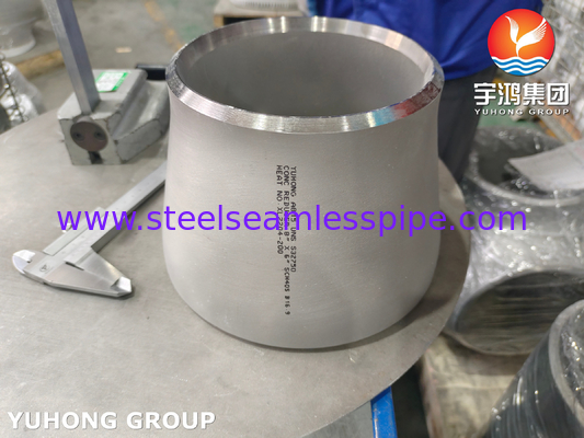 ASTM A815 UNS S32750 سوبر دوبلكس مواسير فولاذية مخفض  2507