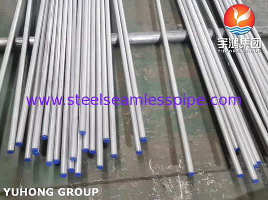 ASTM A213 (ASME SA213) TP444 أنابيب بلا خيوط من الفولاذ المقاوم للصدأ المطبقة على مبادل الحرارة