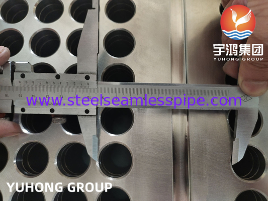 أوراق الأنابيب المقوى ASTM A266 Gr.2 الكربون مع ألواح الأنابيب المقاومة للصدأ