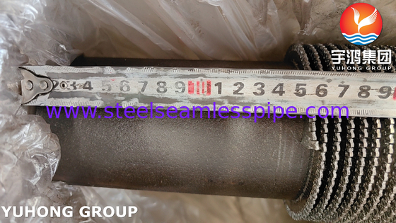 ASTM A335 Gr P9 الألياف الفولاذية الصلبة الأربطة الأربعة للفنادق