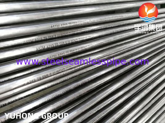 ASME SA213 T9 9Cr1Mo سبيكة الفولاذ الفولاذ بدون مسام U انحناء مبادلة الحرارة الأنابيب