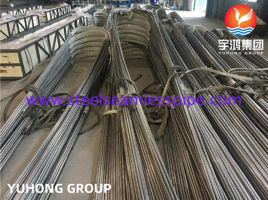 ASME SA249 TP316L أنبوب المبادل الحراري من الفولاذ المقاوم للصدأ
