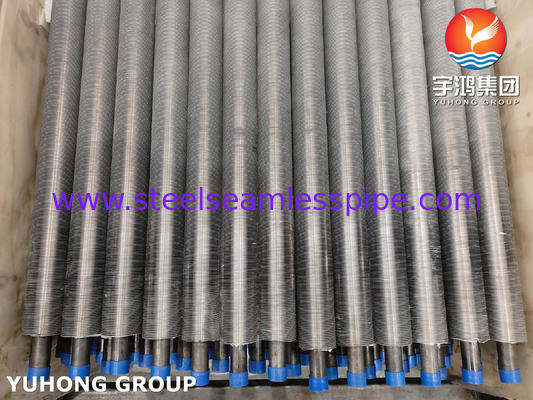 أنبوب ASME SA210 Gr.A1 بدون خيوط مع الألومنيوم Al1060 أنبوب G المدمج