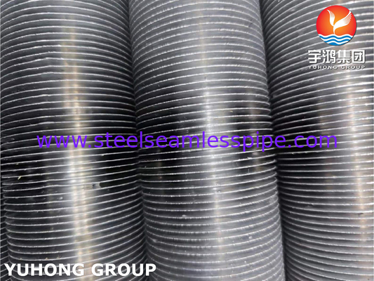 ASTM B163 Incoloy 825 النيكل سبيكة الفولاذ الرفوف أنبوب G النوع الرفوف لمتحرك التسخين