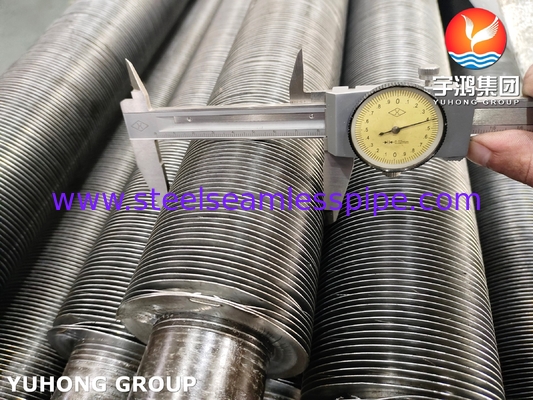 SA179 الأنبوب المدمج من النوع G المزود بالفينات من الألومنيوم للش radiator المبرد بالهواء