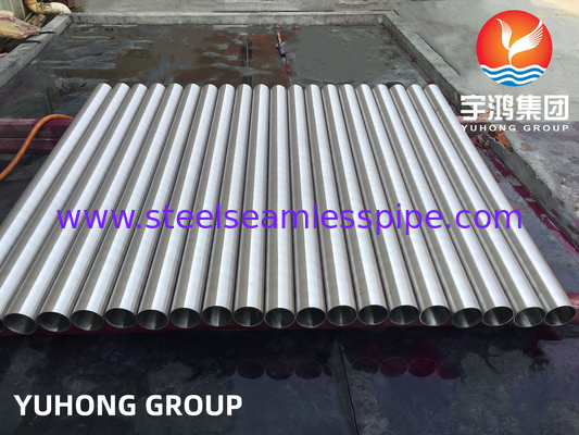 ASME SB163 UNS N06601 (سبيكة 601) أنبوب بلا خيوط من الفولاذ النيكل