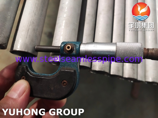 ASTM A789 S31803- أنبوب غير ملحوم من الفولاذ المقاوم للصدأ على الوجهين