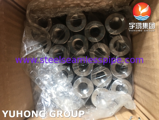 ASTM A182 F316L أدوات أنابيب مزورة من الفولاذ المقاوم للصدأ ، BSPP التوصيل الخيط 3000LBS