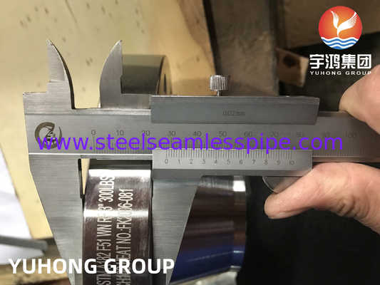 ASTM A182 F51 الفولاذ المزدوج الصلب الصلب RF B16.5 للنفط والغاز