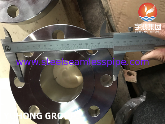 ASTM A182 F51 الفولاذ المزدوج الصلب الصلب RF B16.5 للنفط والغاز