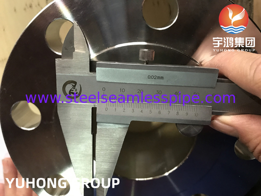 ASTM A182 F51 الفولاذ المزدوج الصلب الصلب RF B16.5 للنفط والغاز
