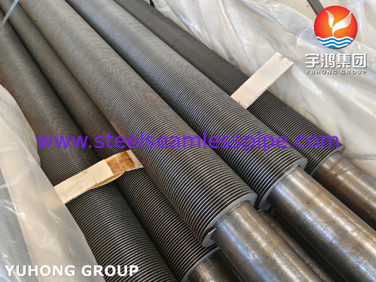 ASME SA106 Gr.B أنبوب الصفوف المطاوئ عالية التردد من الفولاذ الكربوني للتطبيق في المكثفات