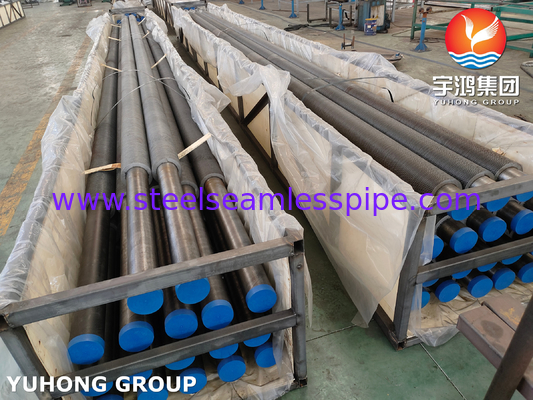 ASME SA106 Gr.B أنبوب الصفوف المطاوئ عالية التردد من الفولاذ الكربوني للتطبيق في المكثفات