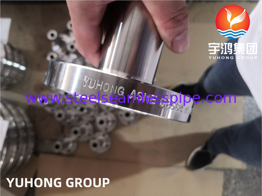 ASME SB564 Monel 400 (UNS N04400, 2.4360) سبيكة النيكل طويله لحام رقبة فلنج