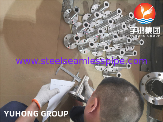 ASME SB564 Monel 400 (UNS N04400, 2.4360) سبيكة النيكل طويله لحام رقبة فلنج