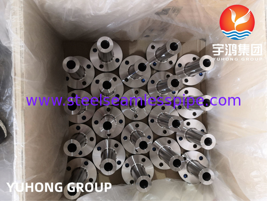 ASME SB564 Monel 400 (UNS N04400, 2.4360) سبيكة النيكل طويله لحام رقبة فلنج