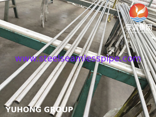 أنبوب فولاذ مقاوم للصدأ ASTM A213 TP304 ملحوم على شكل حرف U مع تشطيب مصقول ومشعاع مخصص