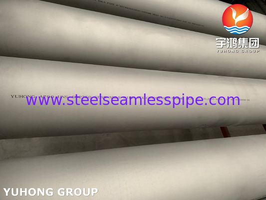 ASTM A790 UNS S32750, 1.4410 أنابيب بلا مسام من الفولاذ المقاوم للصدأ فائقة المزدوج لمعالجة مياه الصرف الصحي