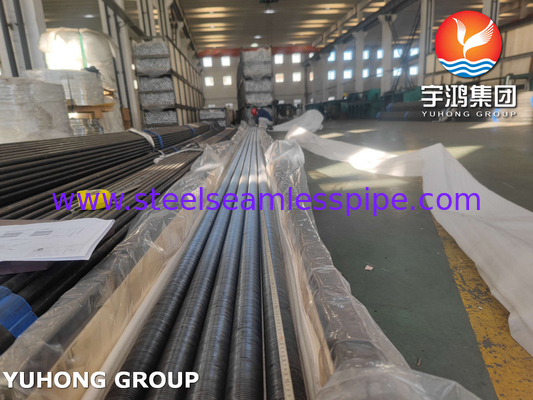 ASTM A179 الفولاذ الكربوني الأنبوب المزدوج من النوع L للدفء الهوائي