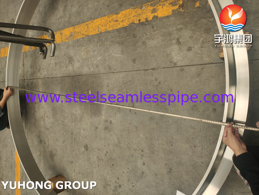 ASTM A182 F321 (UNS S32100) طوق رقبة الصلب المقاوم للصدأ ، وجه مرتفع
