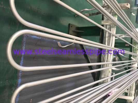 أسم SA213 / SA213M-2013a، TP904L / أونس NO8904 الفولاذ المقاوم للصدأ U بيند أنبوب 19.05 مم X 1.65MM