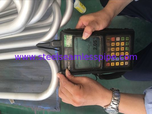 أسم SA213 / SA213M-2013a، TP904L / أونس NO8904 الفولاذ المقاوم للصدأ U بيند أنبوب 19.05 مم X 1.65MM