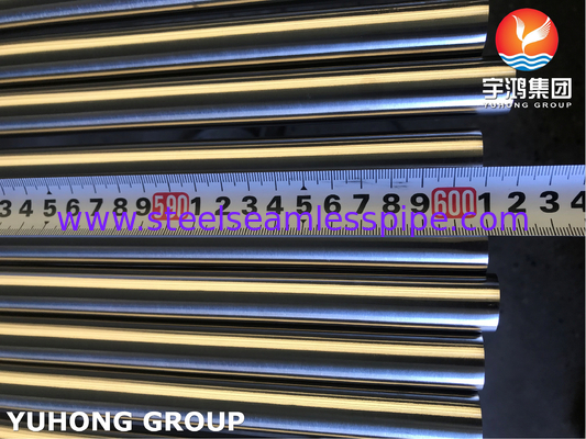 ASTM A269 TP316L الأنبوب الخالي من اللحام الملتهب الساطع لمعدات مياه البحر