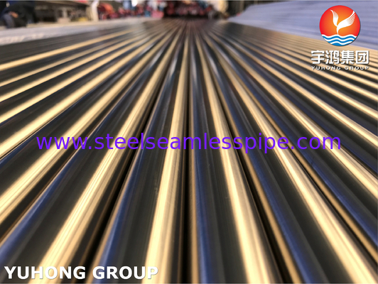 ASTM A269 TP316L الأنبوب الخالي من اللحام الملتهب الساطع لمعدات مياه البحر