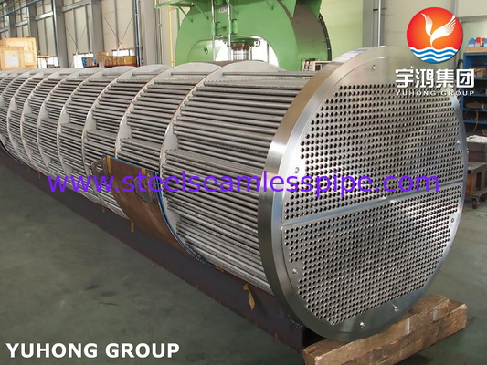 ASME SA213 TP316L حزمة الأنابيب المستقيمة في القشرة ومبادل الحرارة الأنابيب