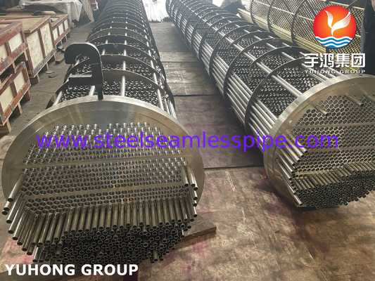 ASME SA213 TP316L حزمة الأنابيب المستقيمة في القشرة ومبادل الحرارة الأنابيب