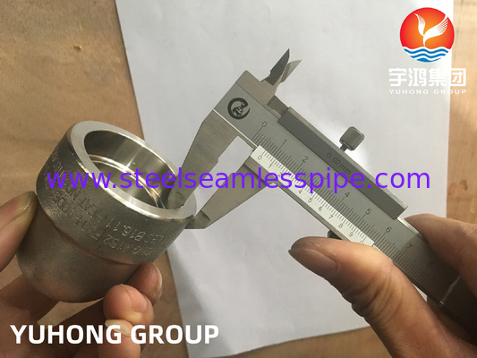 ASTM A182 F304 الفولاذ المقاوم للصدأ مزور مقاس 90 درجة.11