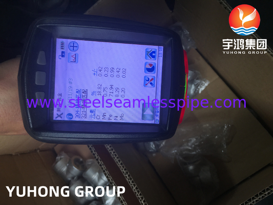 ASTM A182 F304 الفولاذ المقاوم للصدأ مزور مقاس 90 درجة.11