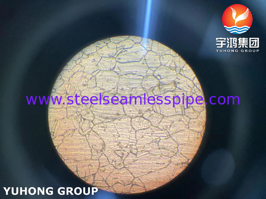 ASTM B407 Incoloy 800H Copper Nickel Alloy SMLS أنبوب البولير