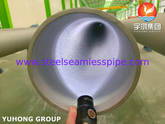 ASTM B407 Incoloy 800H Copper Nickel Alloy SMLS أنبوب البولير