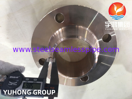 ASTM B151 C70600 1-1/4" SCH40 #150 WN فليانجز النحاس النيكل ASME B16.5