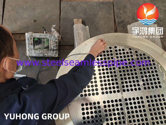 ASTM A182 F304, 304L, SUS304 أوراق أنابيب الفولاذ المقاوم للصدأ للمبادل الحراري