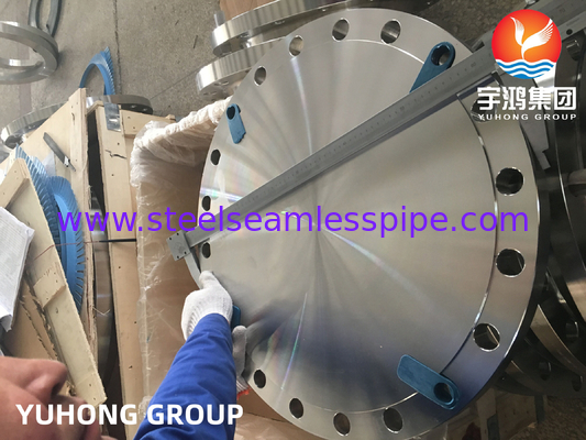ASTM A182 F304 / 304L SUS304 الفولاذ المقاوم للصدأ العمياء RF BL B16.5