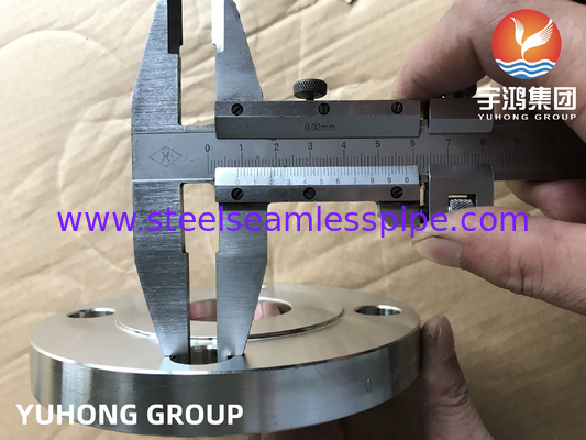 ASTM A182 F316L فليانج من الفولاذ المقاوم للصدأ للمواد الغذائية الكيميائية