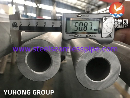أنبوب الغلاية السلس من الفولاذ المقاوم للصدأ Asme Sa213 Tp347h مع موافقة GL