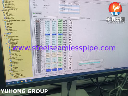 ASME SA268 TP405 الأنابيب السلسة لمصانع توليد الكهرباء ومنافذ مضخات المياه