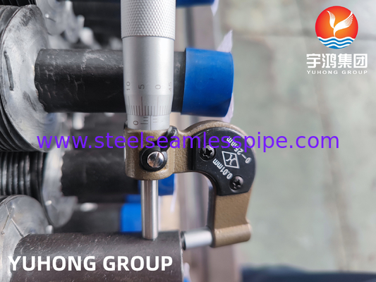 Asme Sa179 الفولاذ الكربوني أنبوب غير مسام الدوامة المدمج النوع لبرودة الهواء