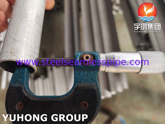 أنبوب مزدوج 2205 بدون خيوط ، ASTM A789 UNS S31803 أنبوب فولاذ مزدوج