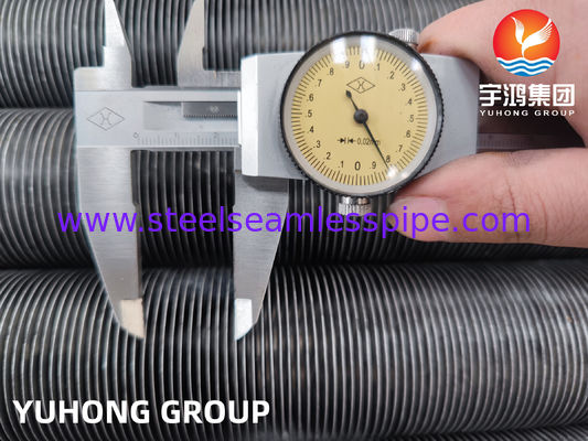 أنبوب مخصّص مع مادة الزعانف الألومنيوم وأنواع الزعانف المتعددة لتطبيقات مبادلات الحرارة والمكثفات