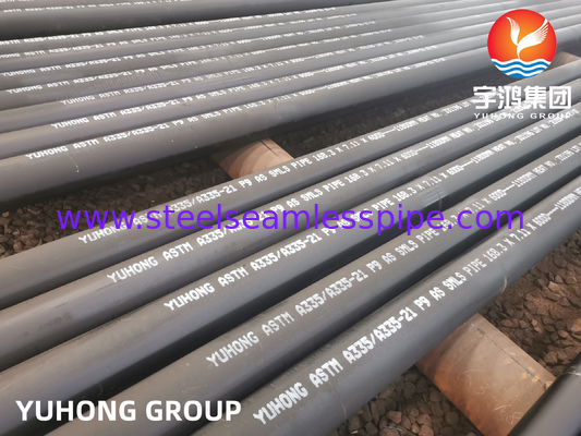 أنابيب سبائك الصلب غير الملحومة ASTM A335 P9 لمحطات الطاقة