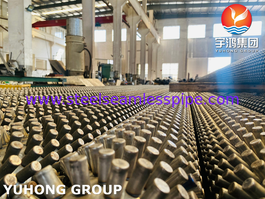 أنبوب ذو ذراع مشددة ASME SA335 P5 13Cr (SS 410) أنبوب محول لفرن إصلاح البخار