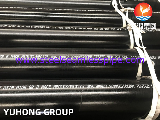 ASME SA106 API 5L A53 الصف B أنابيب بلا خيوط من الفولاذ الكربوني لصناعة النفط والغاز