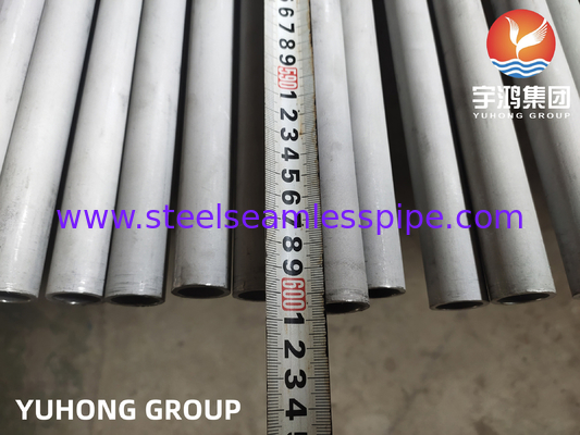 ASTM A312 TP321H أنابيب بلا خيوط من الفولاذ المقاوم للصدأ للبتروكيماويات
